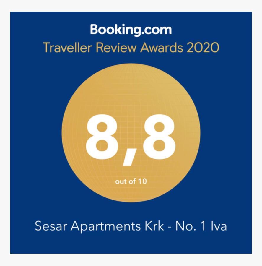 Sesar Apartments Krk - No. 1 Iva 克尔克 外观 照片
